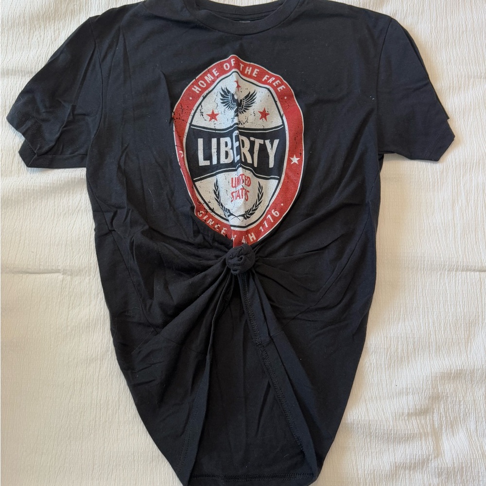 Liberty Black Graphic Tee